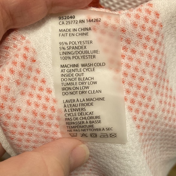 Dex chevron red white and navy halter size 12 dress - Picture 4 of 11